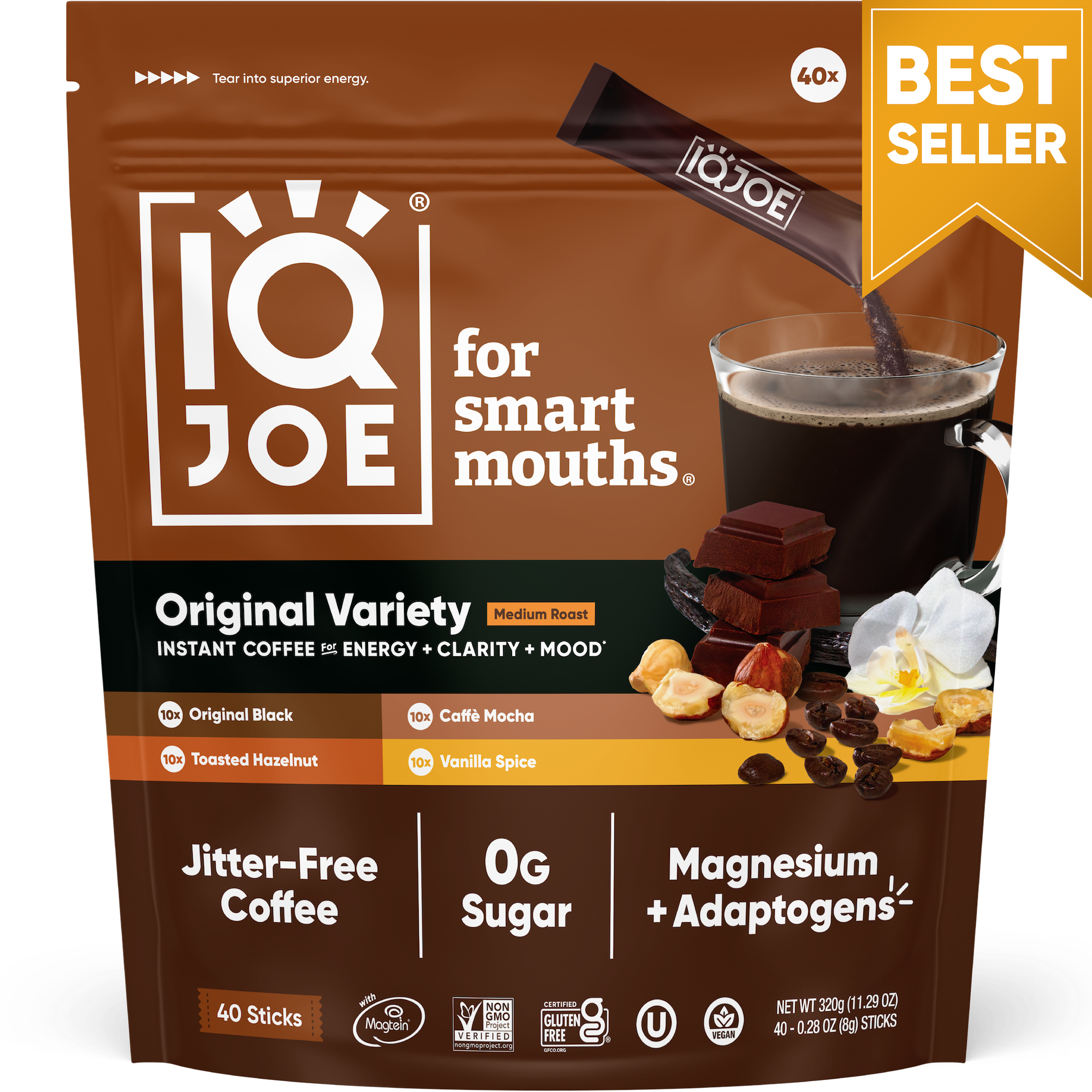 IQJOE Original Variety (40 Sticks)