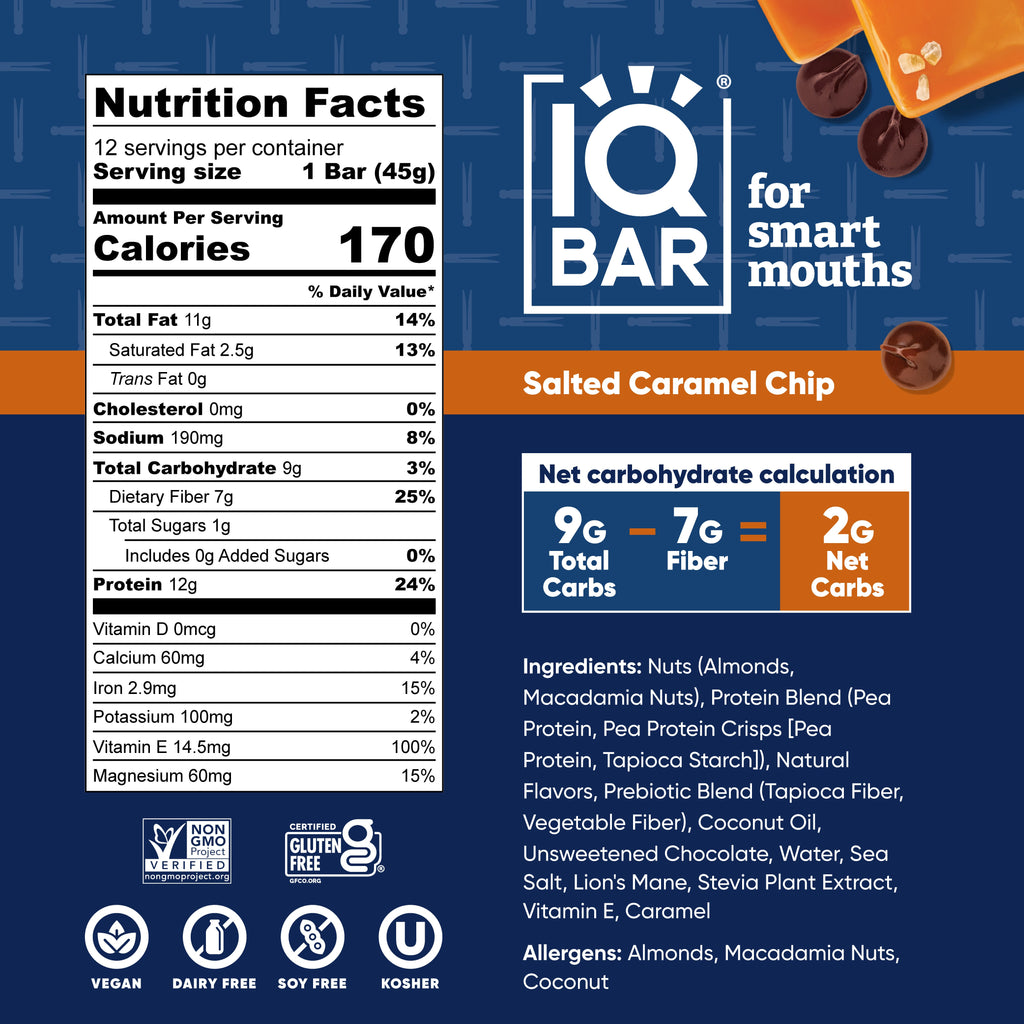 Salted Caramel Chip (12 Bars)